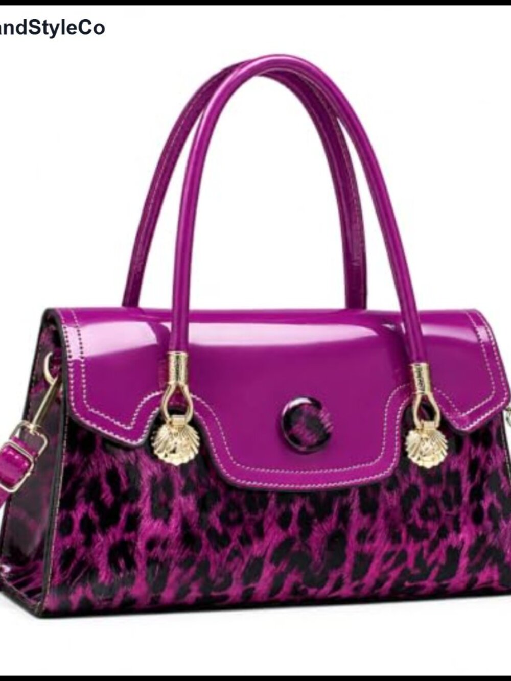 PU Leather Leopard Print Hobo Shoulder Bag Convertible Crossbody Tote Purse